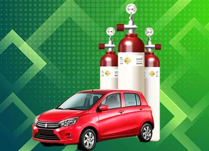 Car CNG Cylinder Testing